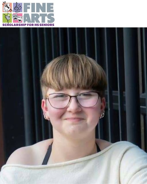 Emily “Moe” Morgan earns Fine Arts Scholarship, Rising from loss to Leadership