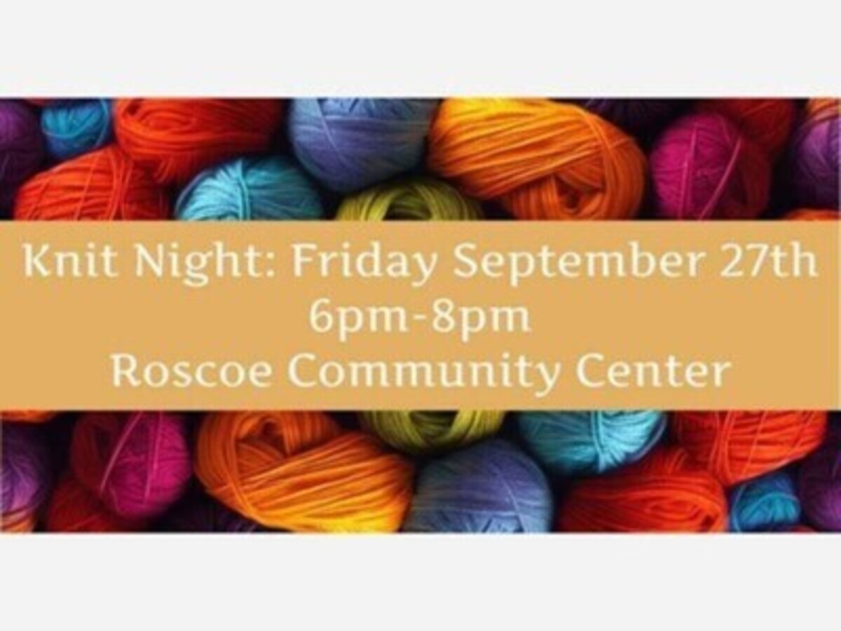 Knit/Crochet Night