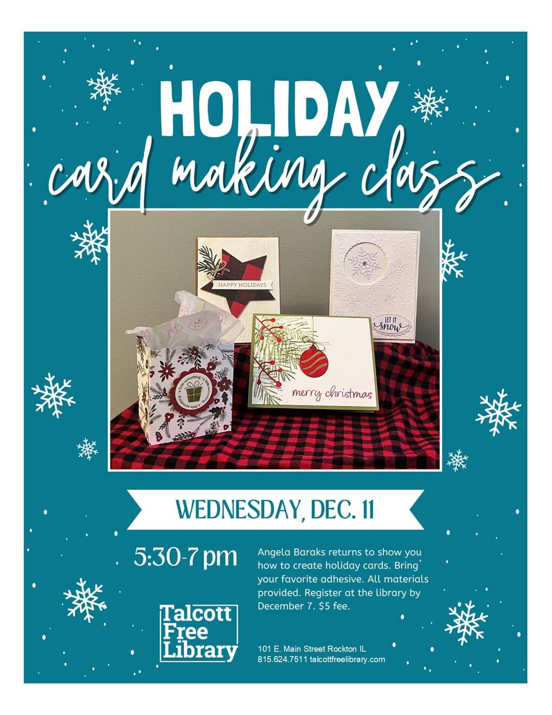 Holiday Card Making Class