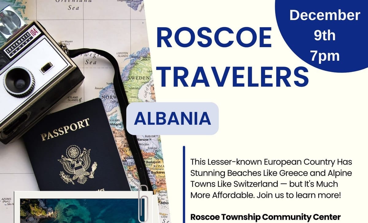 Roscoe Travelers Club: Albania