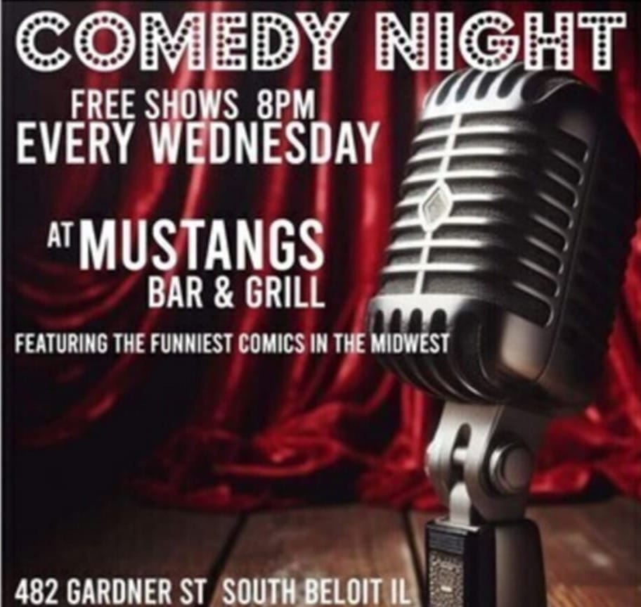 Wednesday Night Comedy at Mustangs