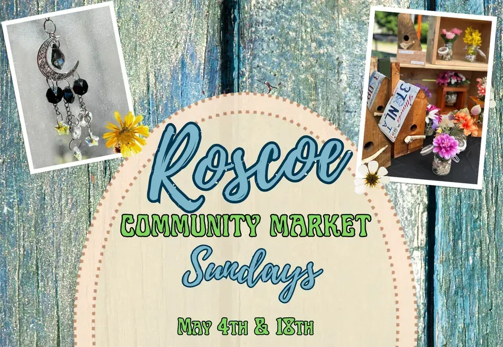 Roscoe Community Market ~ Opening Day!