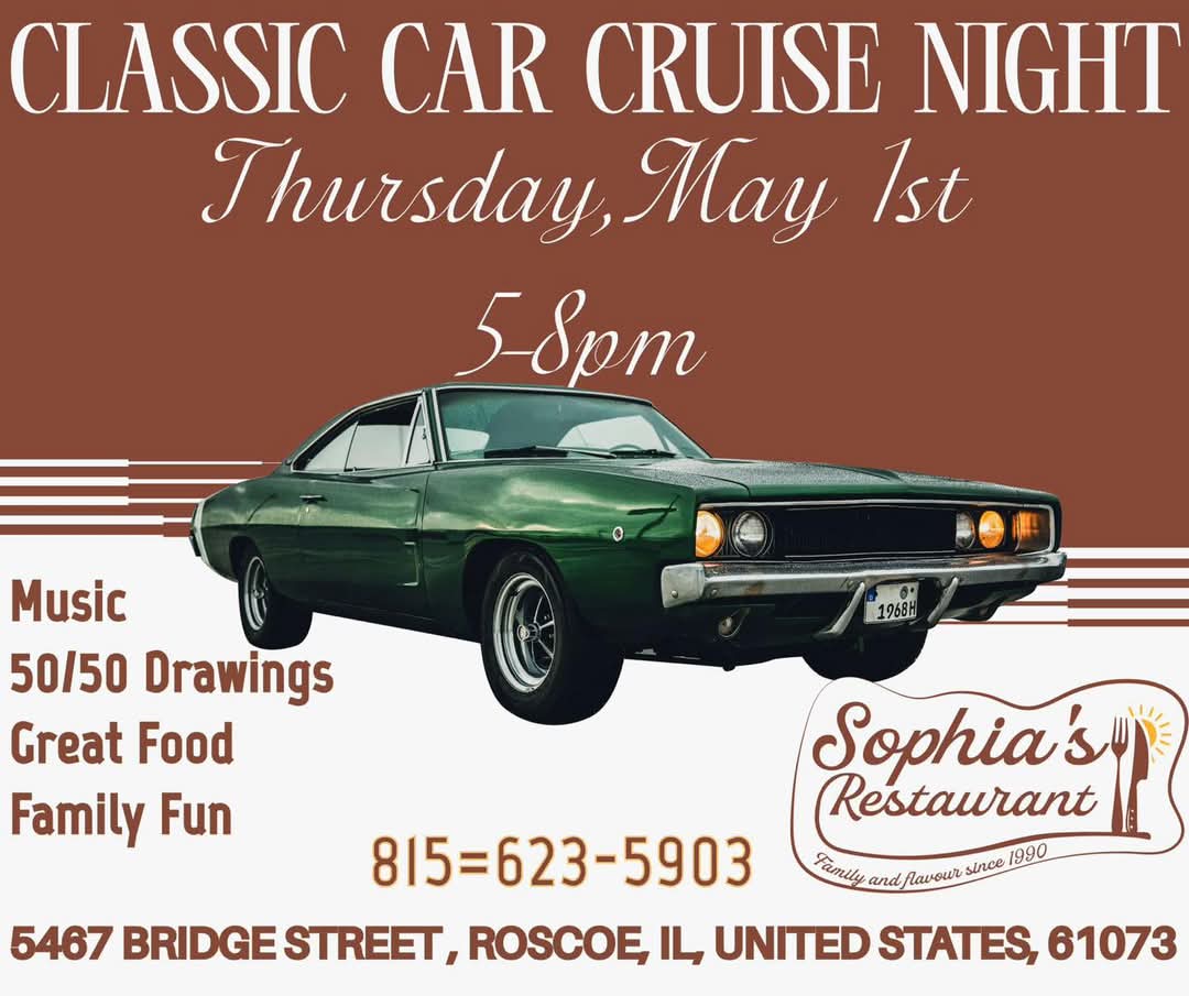 Sophia's Restaurant Cruise Night