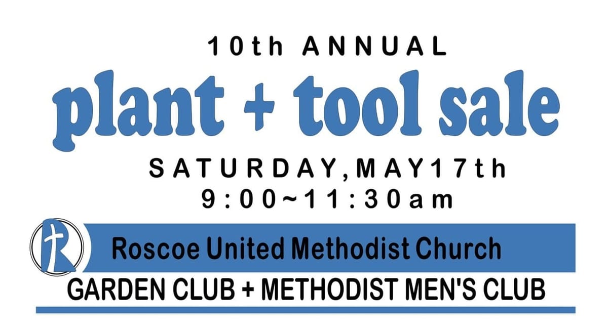 RUMC Annual Plant & Tool Sale