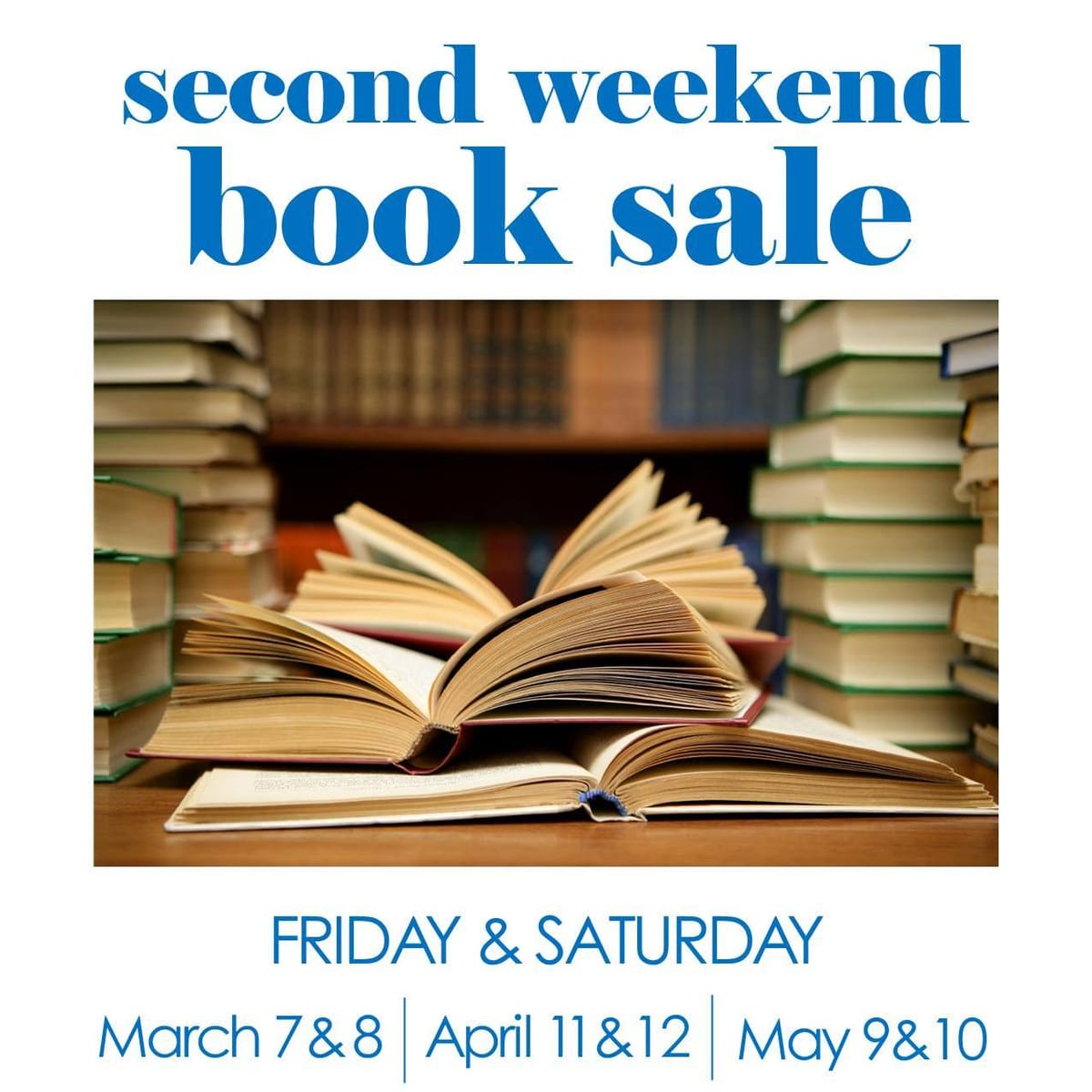 Talcott Library Second Weekend Book Sale