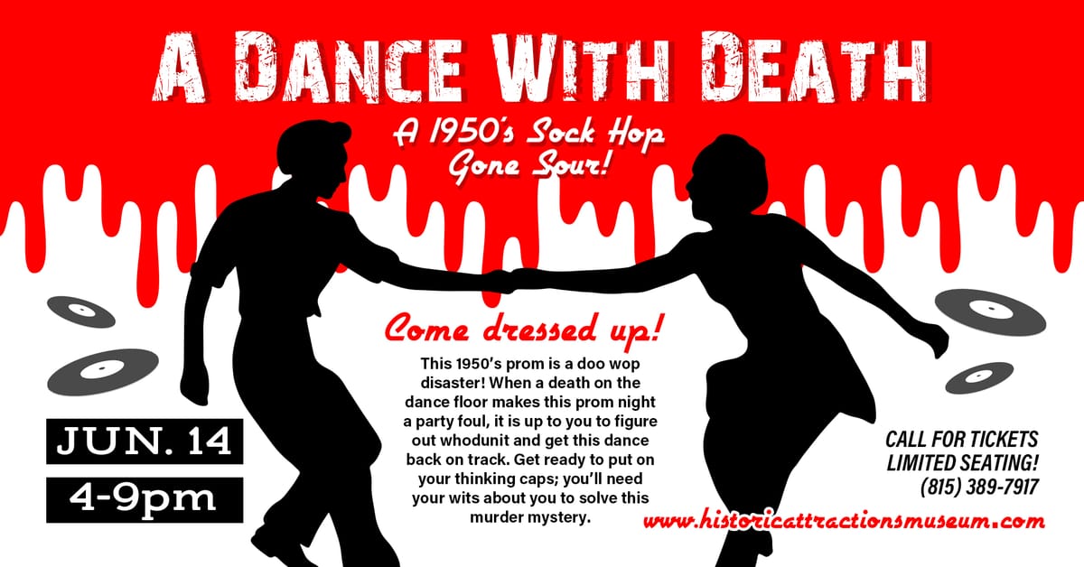 Dinner Theater: "A Dance with Death" at Historic Attractions Museum
