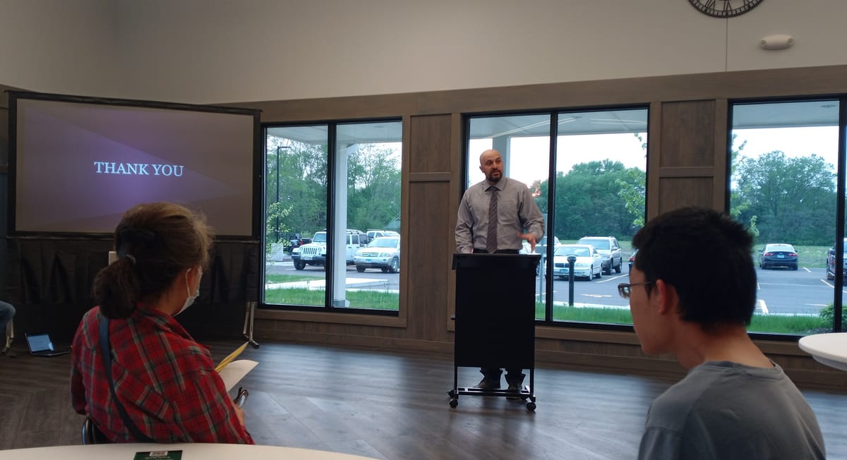 Pitch Night at Roscoe Township Community Center