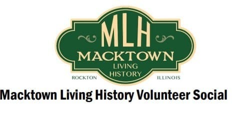 Macktown Living History Volunteer Social