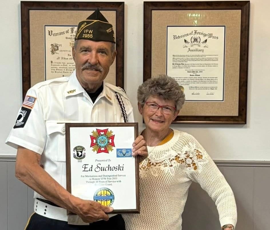 Vietnam vet stands down after 30 years as VFW Honor Guard