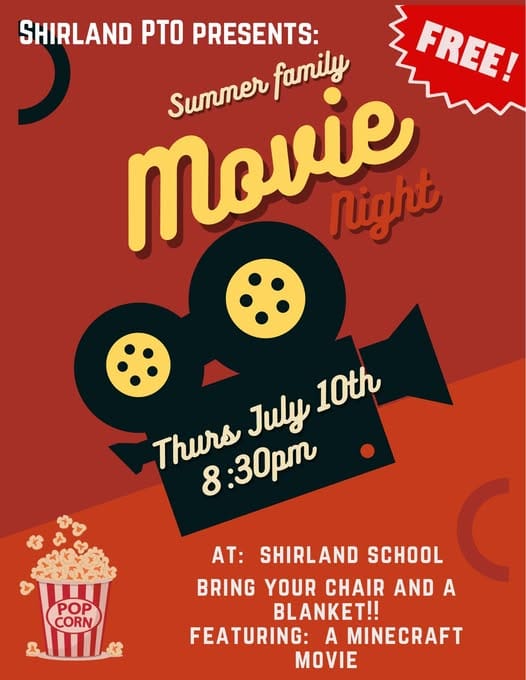 Shirland Summer Family Movie Night