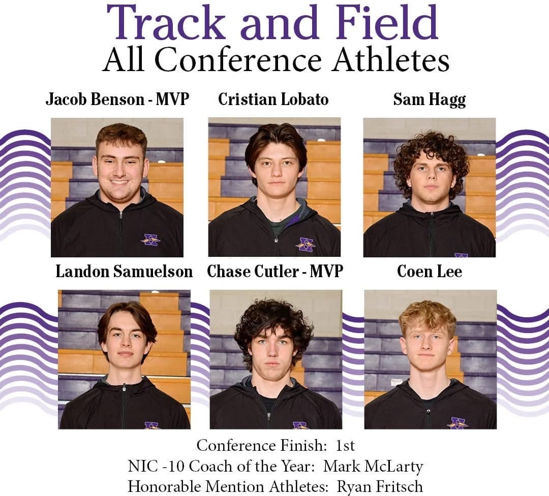 38 Athletes for Hononegah earned Honorable Mention for the NIC-10 Spring 2025 Sports Season.