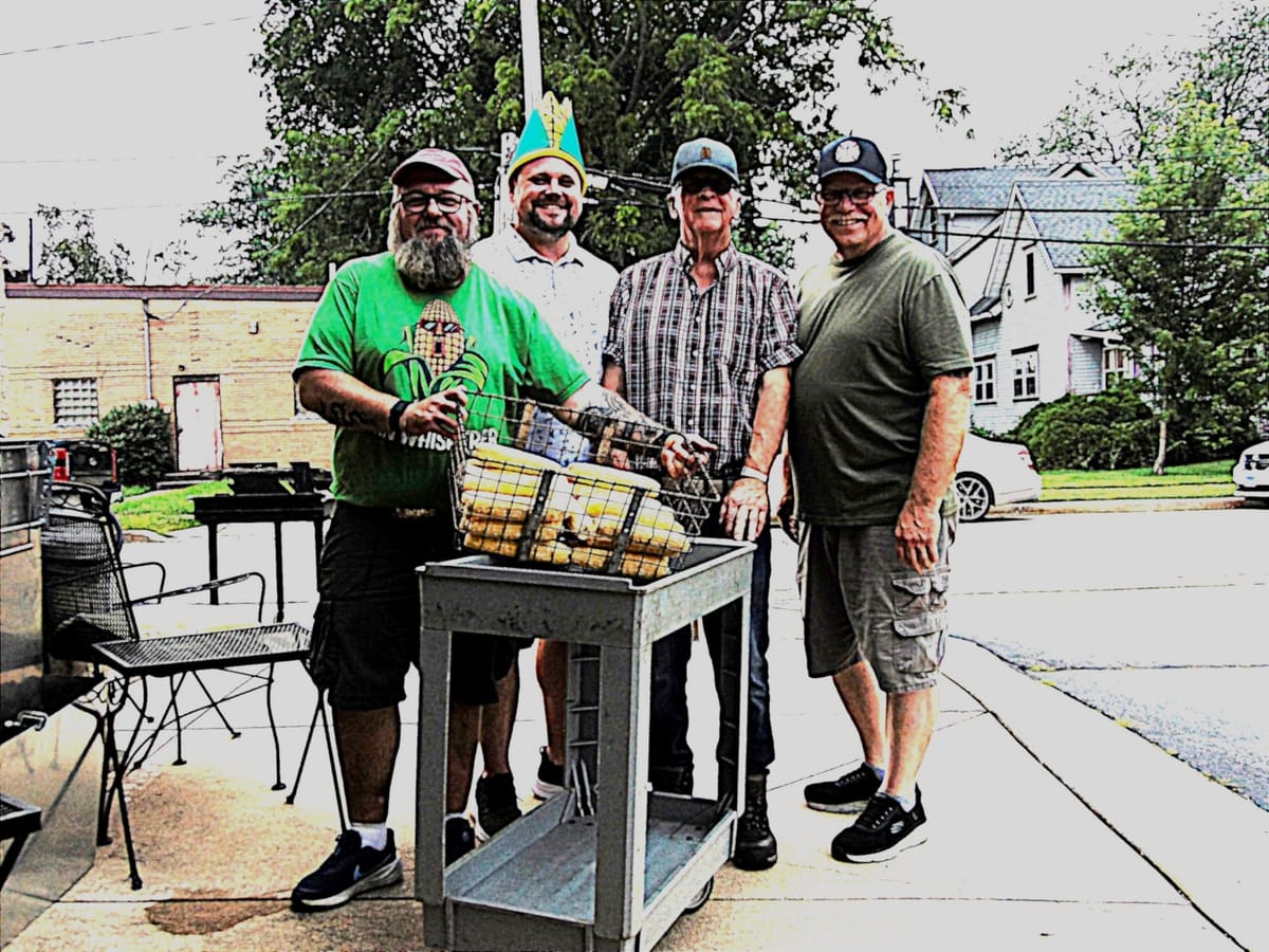 American Legion Post #332 corn boil sees record high attendance