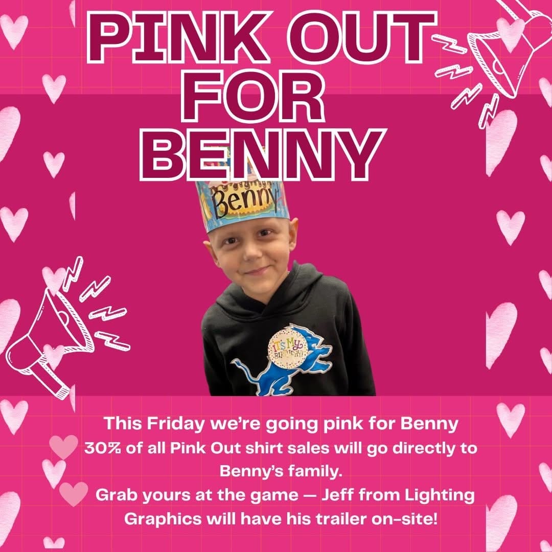 PINK OUT FOR BENNY