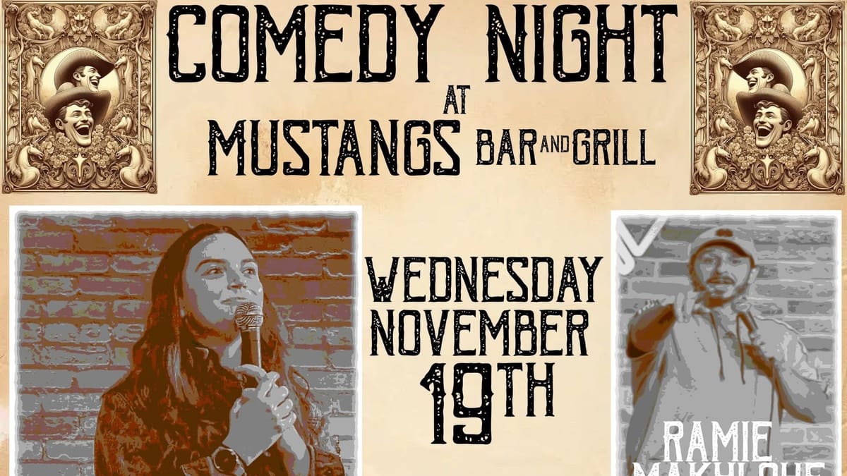Comedy Night at Mustangs