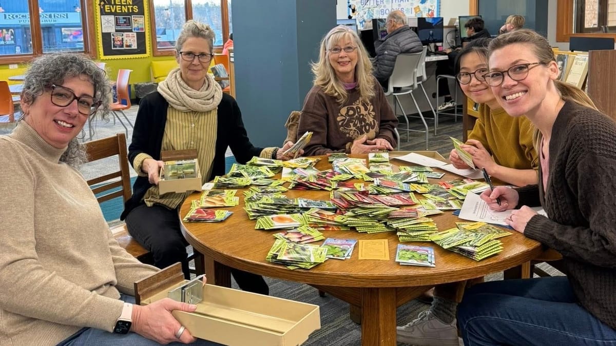Roscoe Gardening Club partnering with Talcott Free Library in planting seeds for future growth
