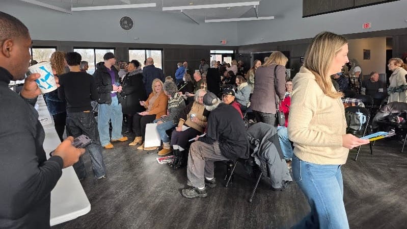 Party leaders surprised by attendance at candidate meet-and-greet