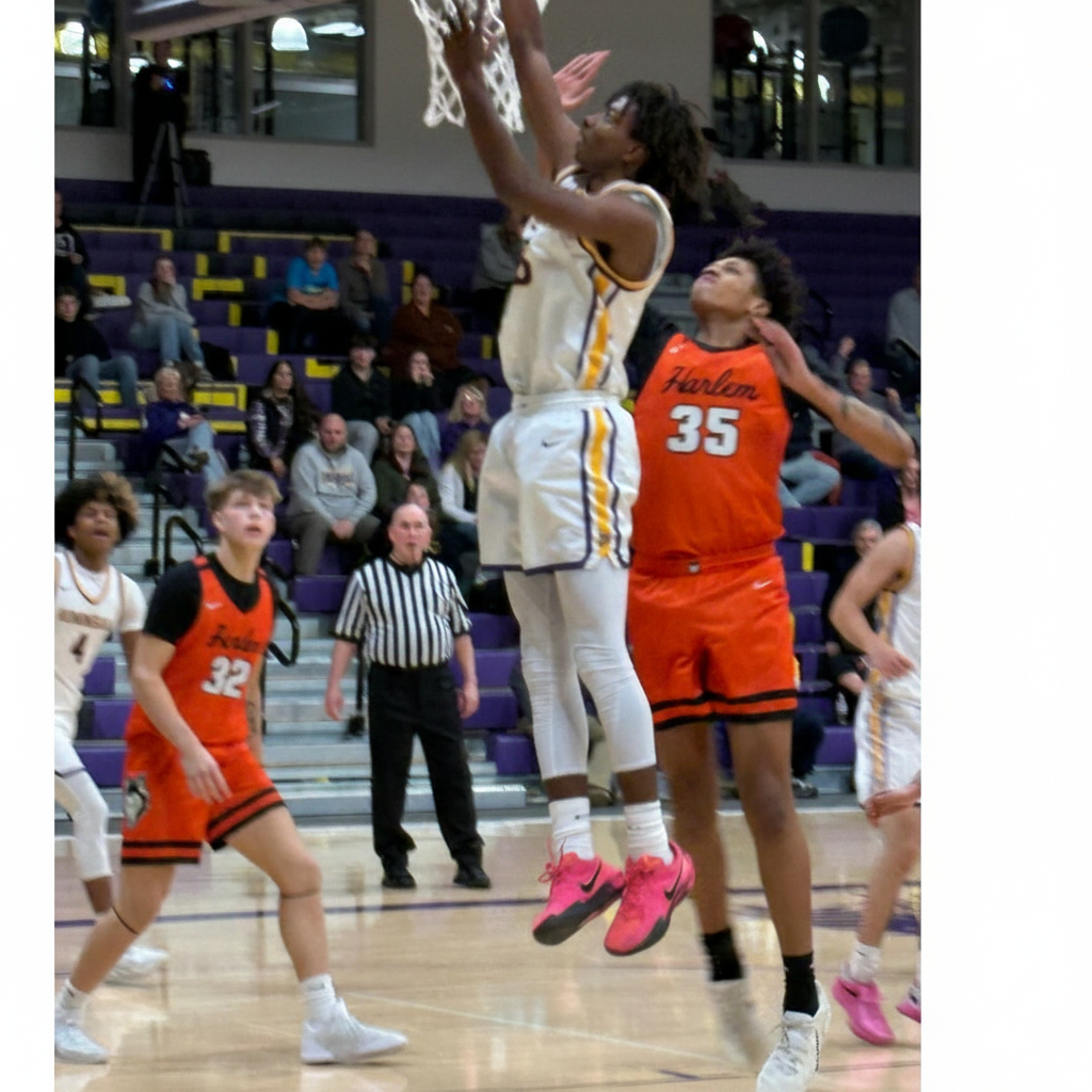 Hononegah Indians beat Harlem 62-48 off a second-half scoring burst.