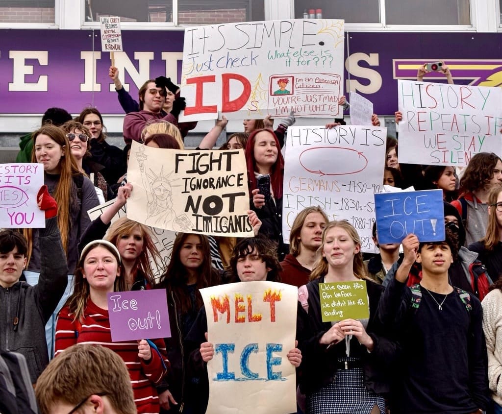 How Hononegah students spoke out Feb. 6
