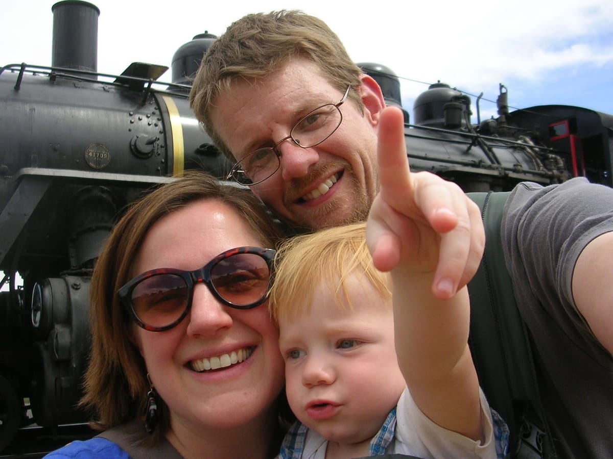 Victor Schoonover, educator, artist, and devoted father