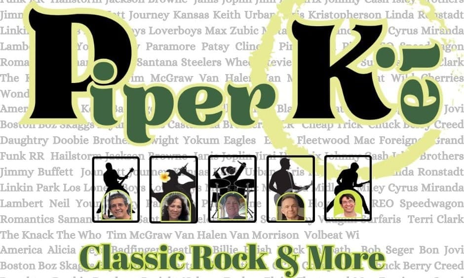 Piper Kei brings their rockin' classics from the 70's & 80's to opening week at Rockton River Market