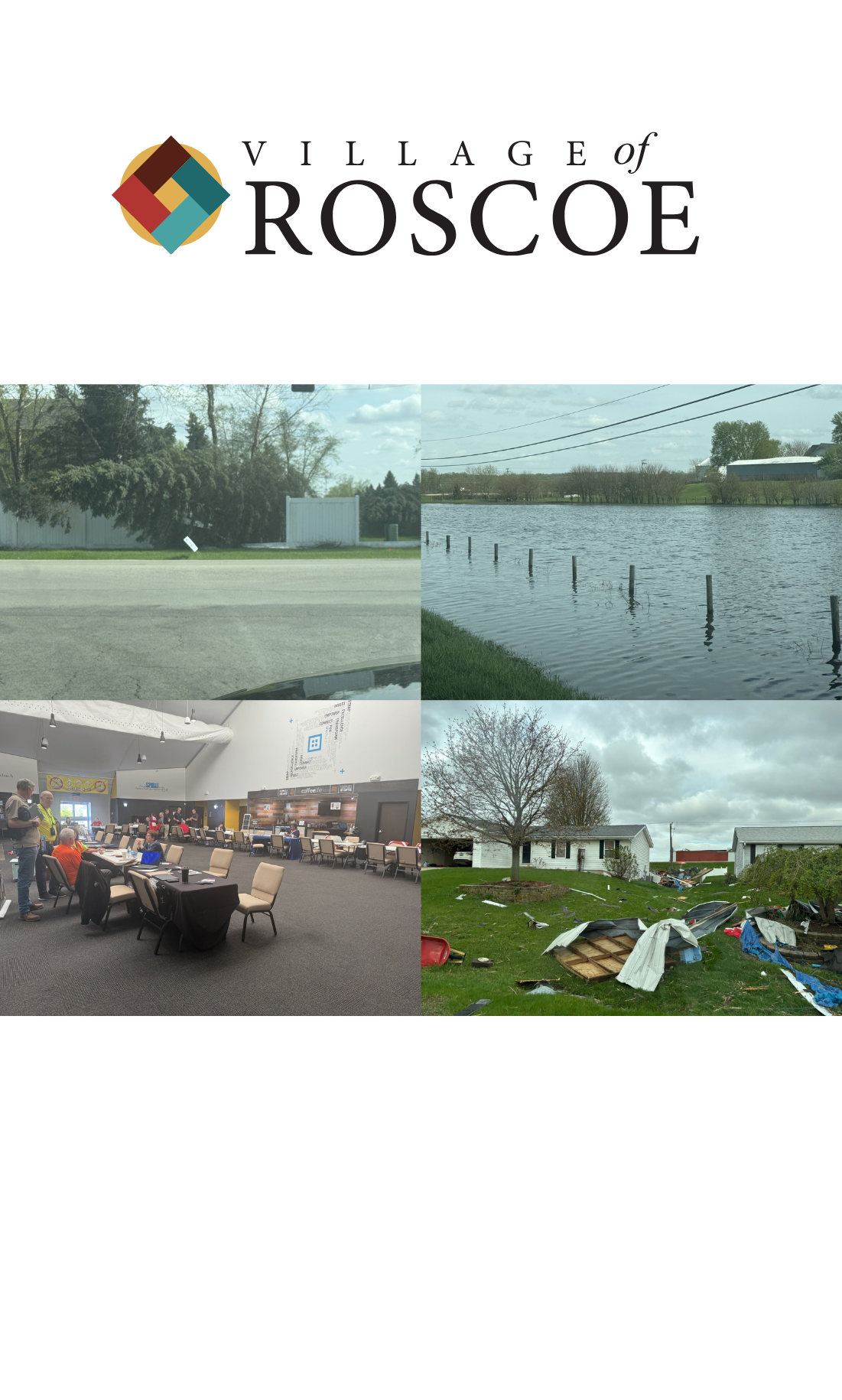 Letter to residents, Storm update  May 15, 2026