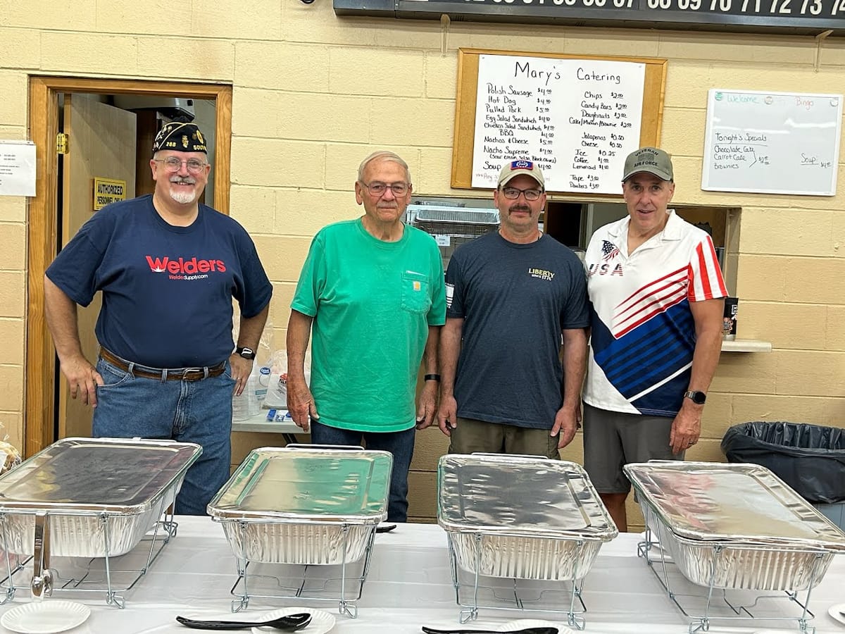South Beloit Veterans Organizations Join Together to Serve Community Breakfast