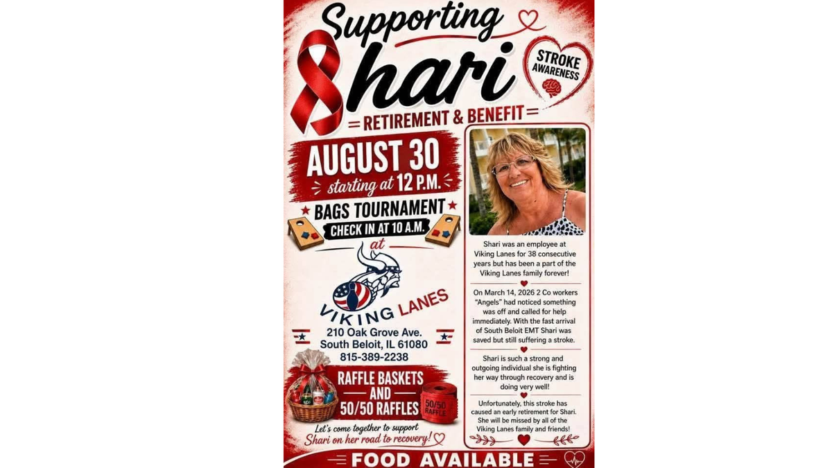 Community has the chance to Rally Around Longtime Viking Lanes Employee After Stroke and Early Retirement