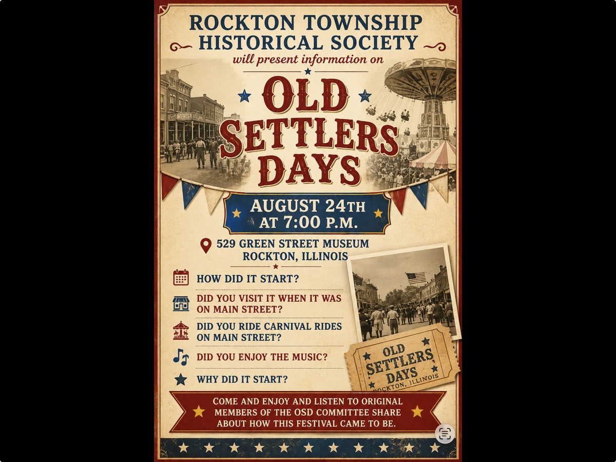 Remembering the Early Old Settlers Days