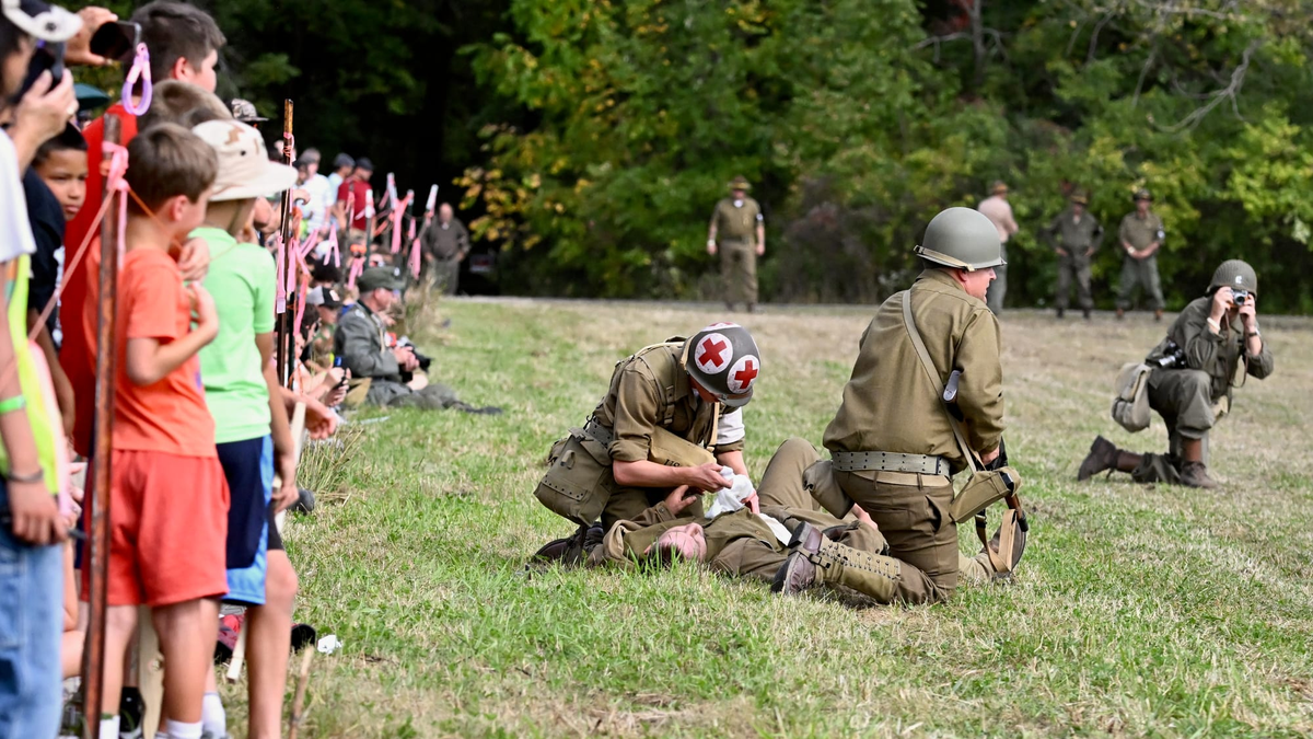 Roscoe Reenactor Keeps World War II Days Memories Alive as Midway Village Celebrates 30 Years