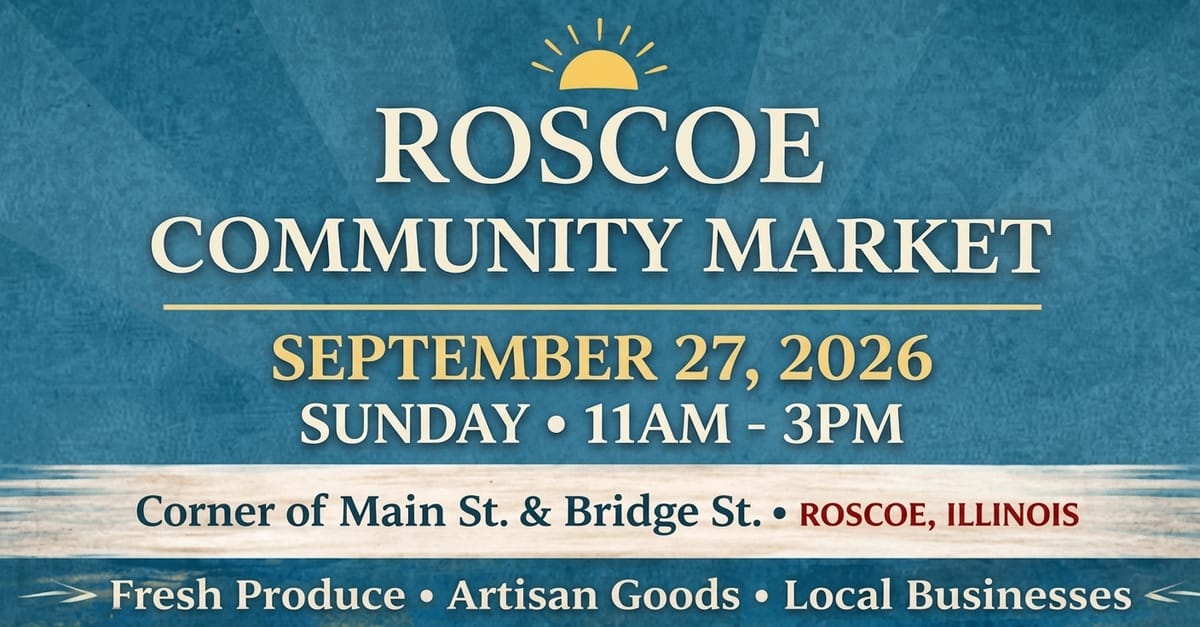 Roscoe Community Market continues to grow as a hub for local makers, growers, and neighbors