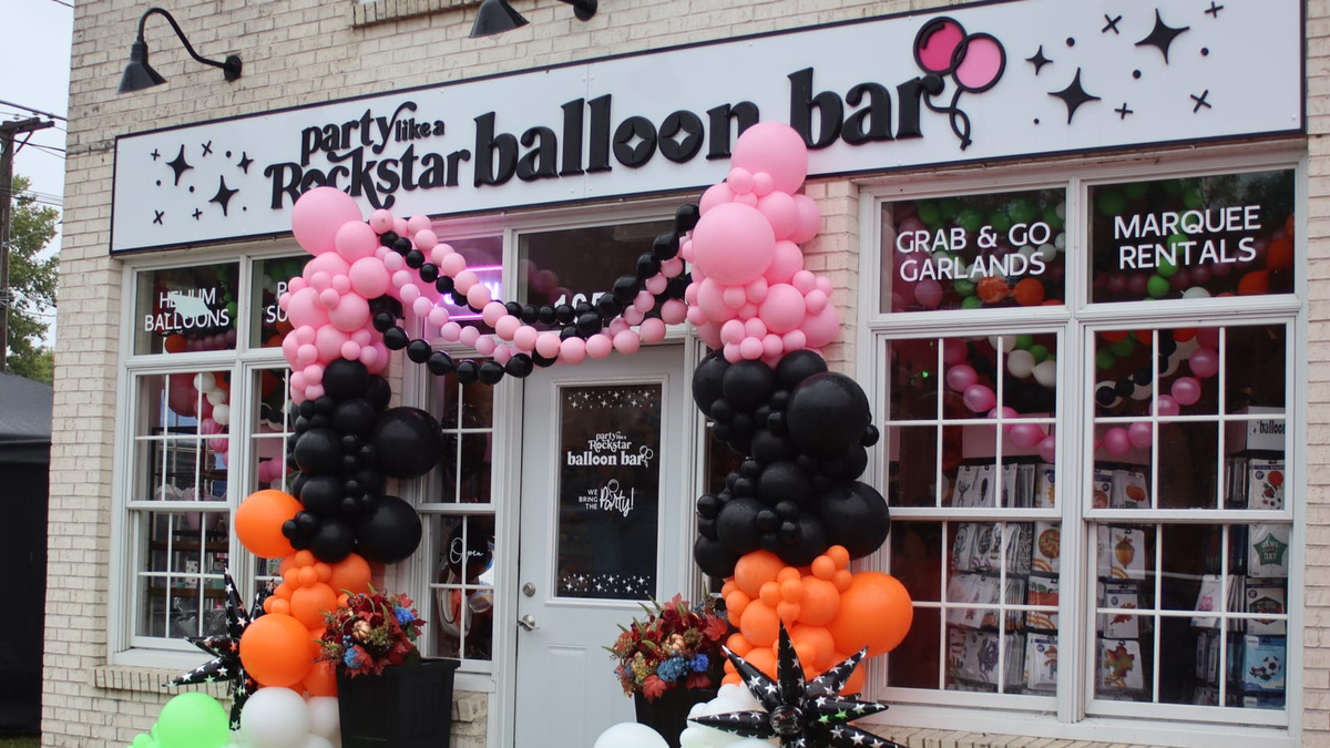 Party Like a Rockstar Balloon Bar Marks One Year in Roscoe With a Spooky, Sweet Community Celebration