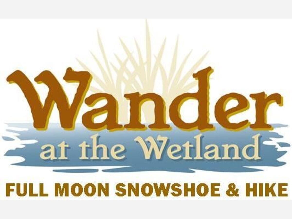 Wander at the Wetland: Full Moon Snowshoe & Hike