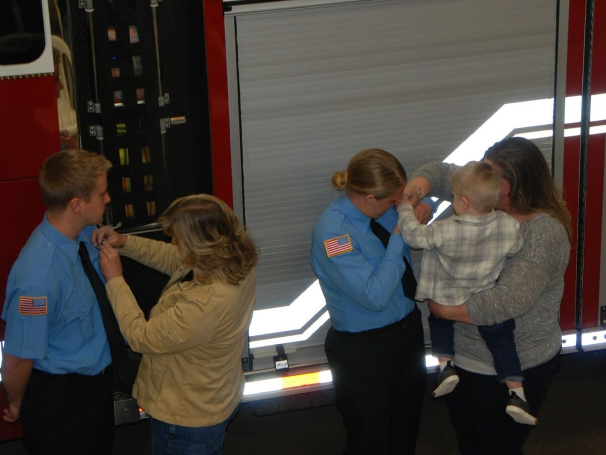 New Rockton firefighters sworn in