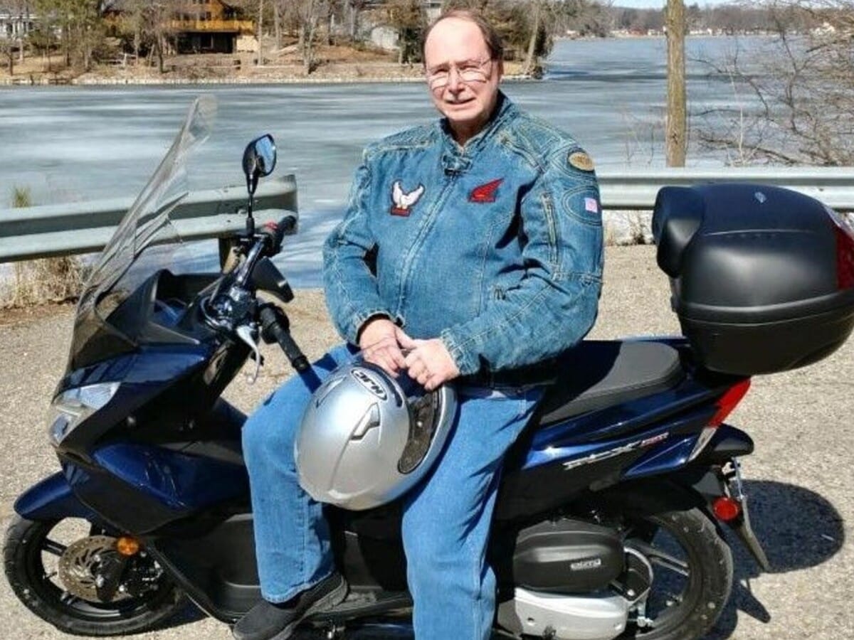 Curt Thorell loved going for motorcycle rides