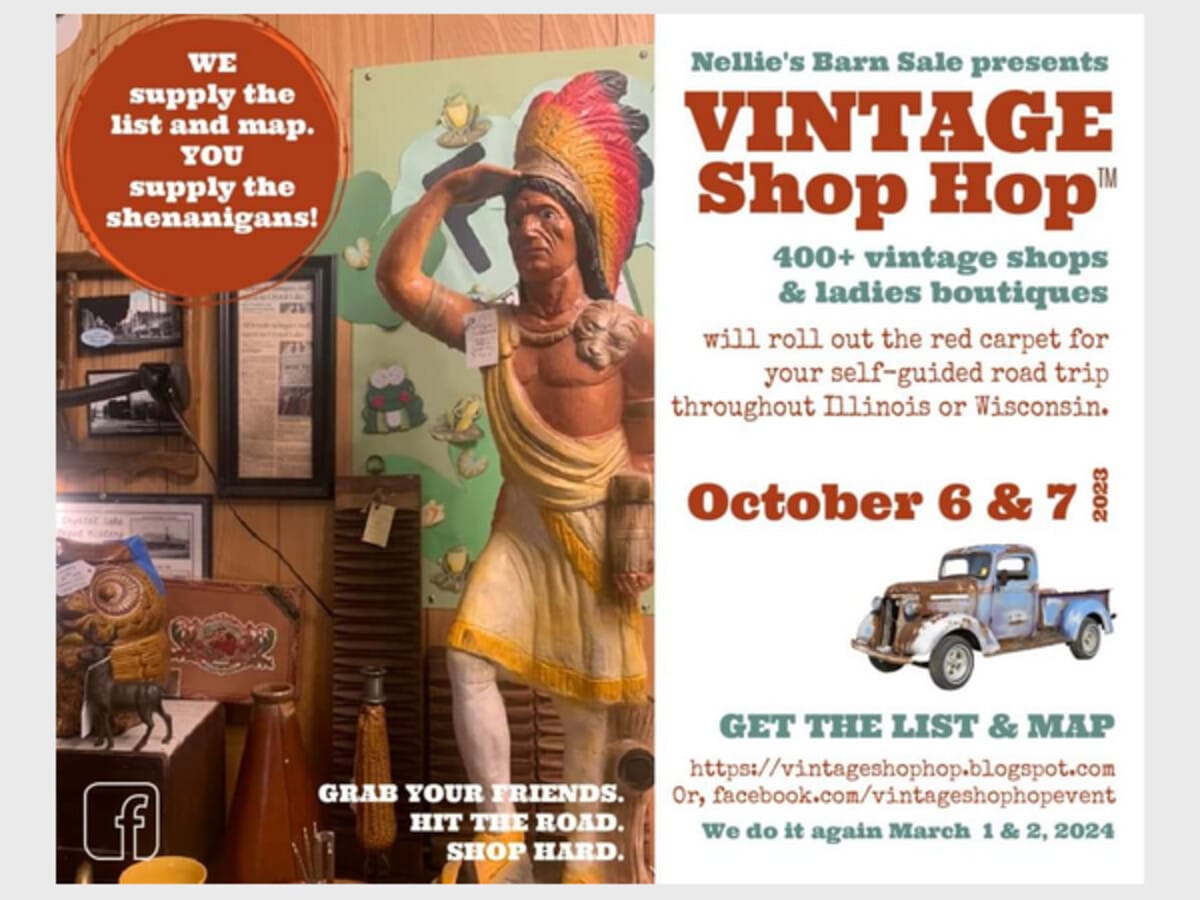 Vintage Shop Hop at Down on the Farm Antiques and Collectibles
