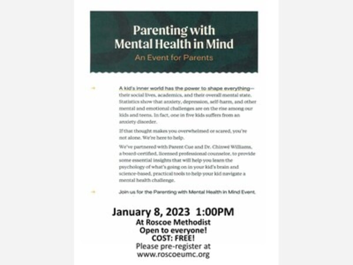 Parenting with Mental Health in Mind - An event for parents