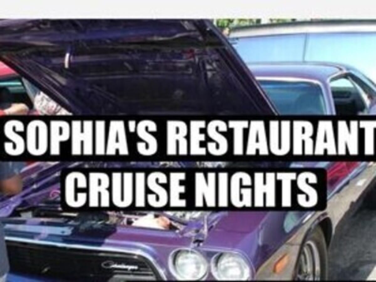 Sophia's Restaurant Cruise Night