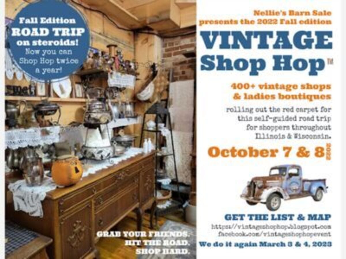 Vintage Shop Hop in October 2022