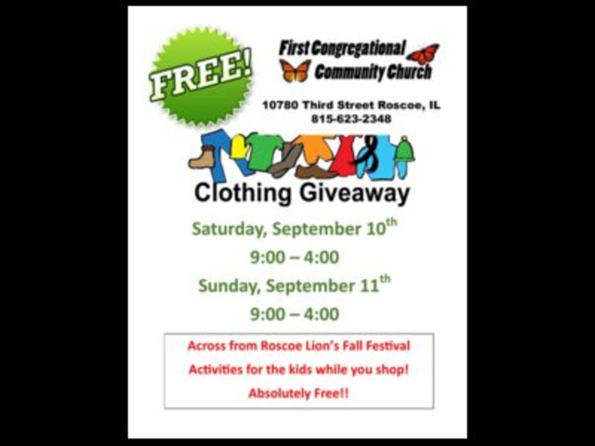 Clothing Giveaway