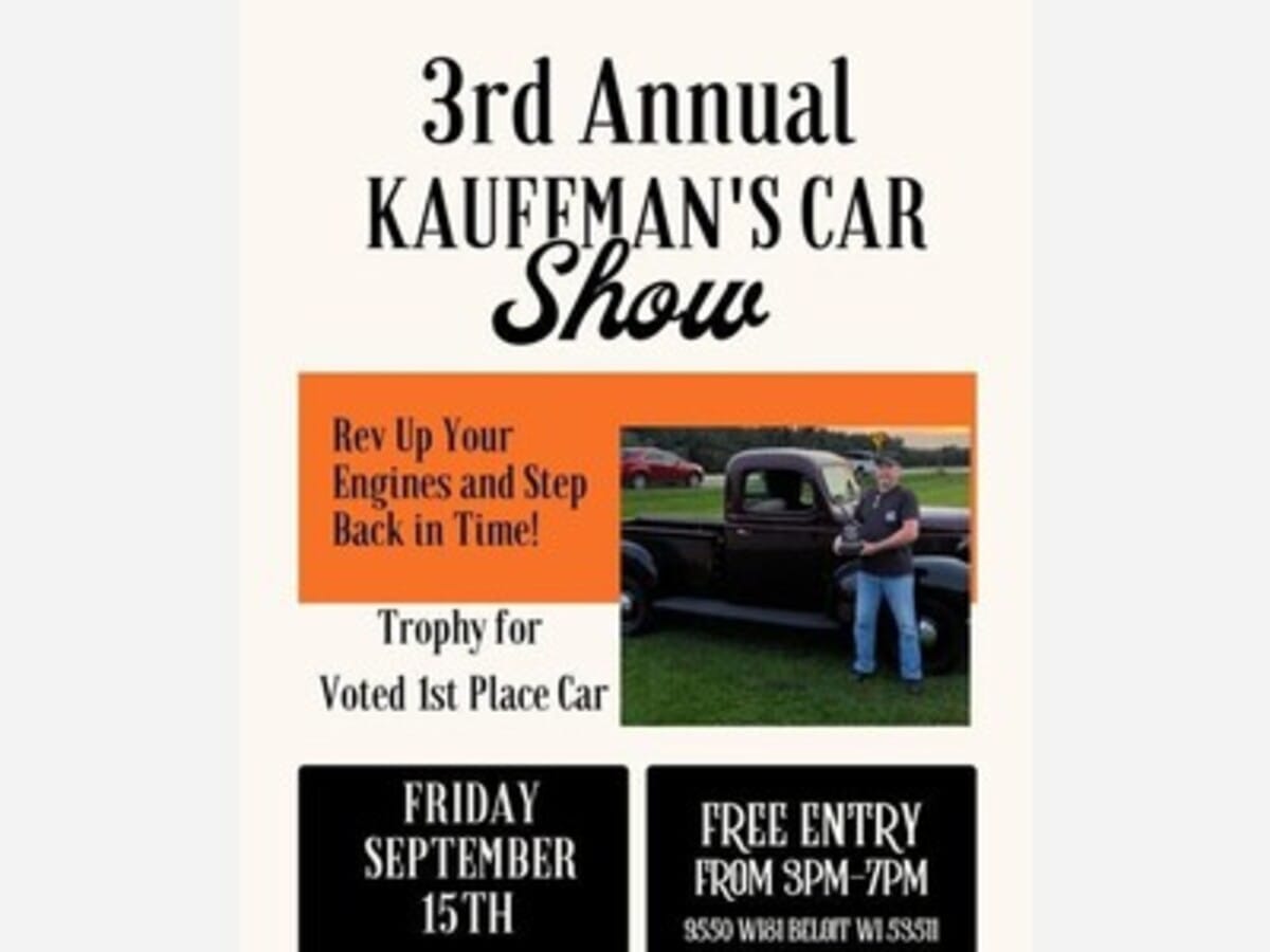 Kauffman's 3rd Annual Car Show