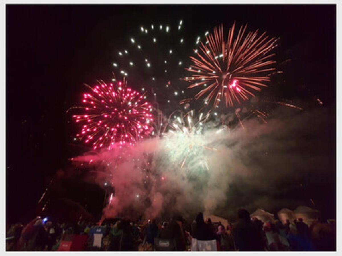 Christmas Fireworks Celebration