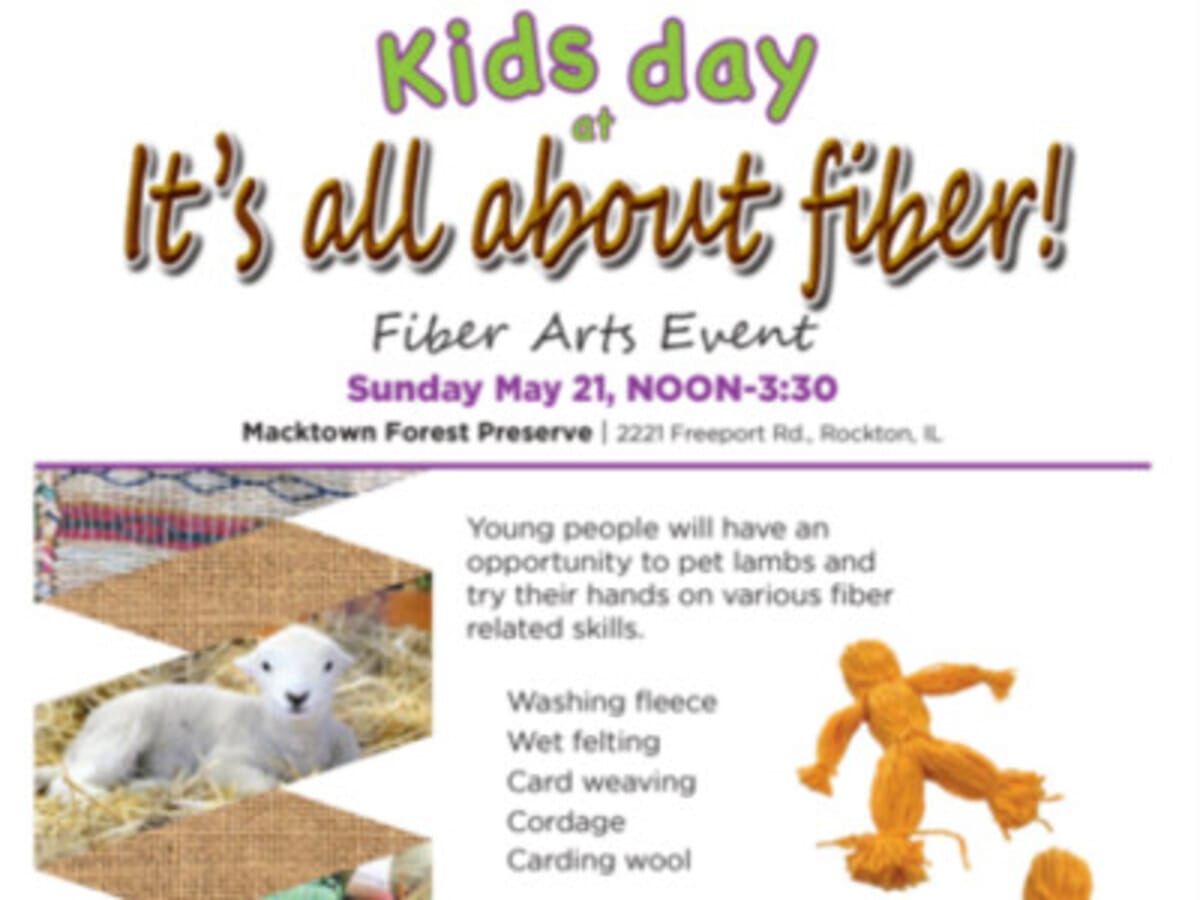 Kid's Day at It's All About Fiber - Macktown Living History