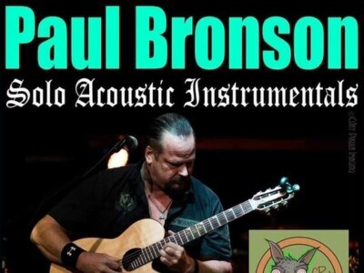 Live Music: Paul Bronson Acoustic