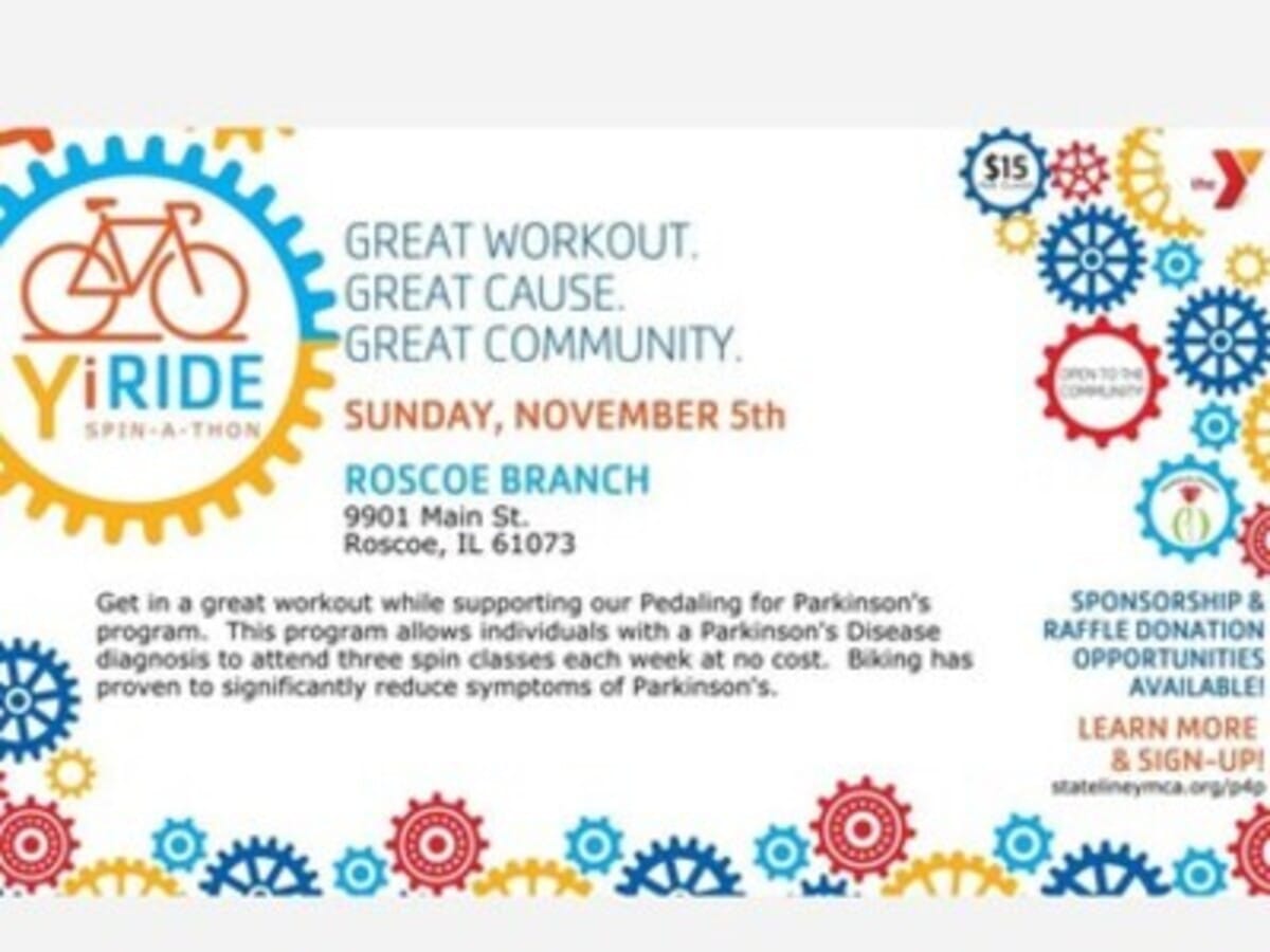 Y-i-Ride Spin-a-thon at Roscoe YMCA