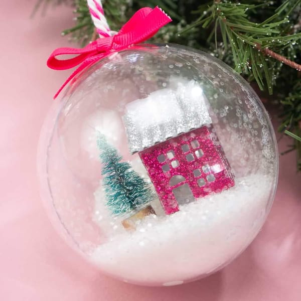 Teen Crafternoon: Snow Scene Ornaments