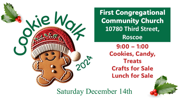 Annual Cookie Walk and Craft Show