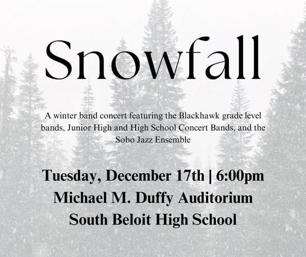 Snowfall: A Winter Band Concert