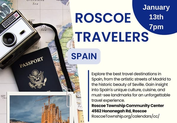 Roscoe Travelers Club: Spain