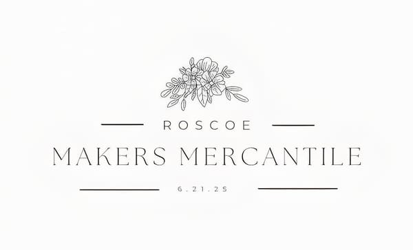 Shop local at the Roscoe Makers Mercantile on Jun 21