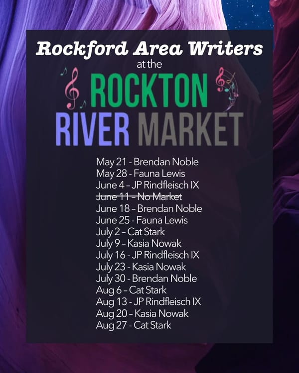 Local authors join the Rockton River Market lineup this summer